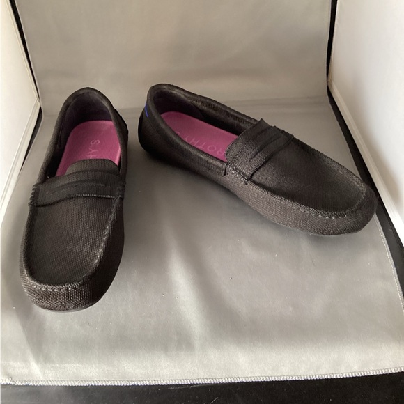 Rothy black men’s Driving shoes - Picture 6 of 9